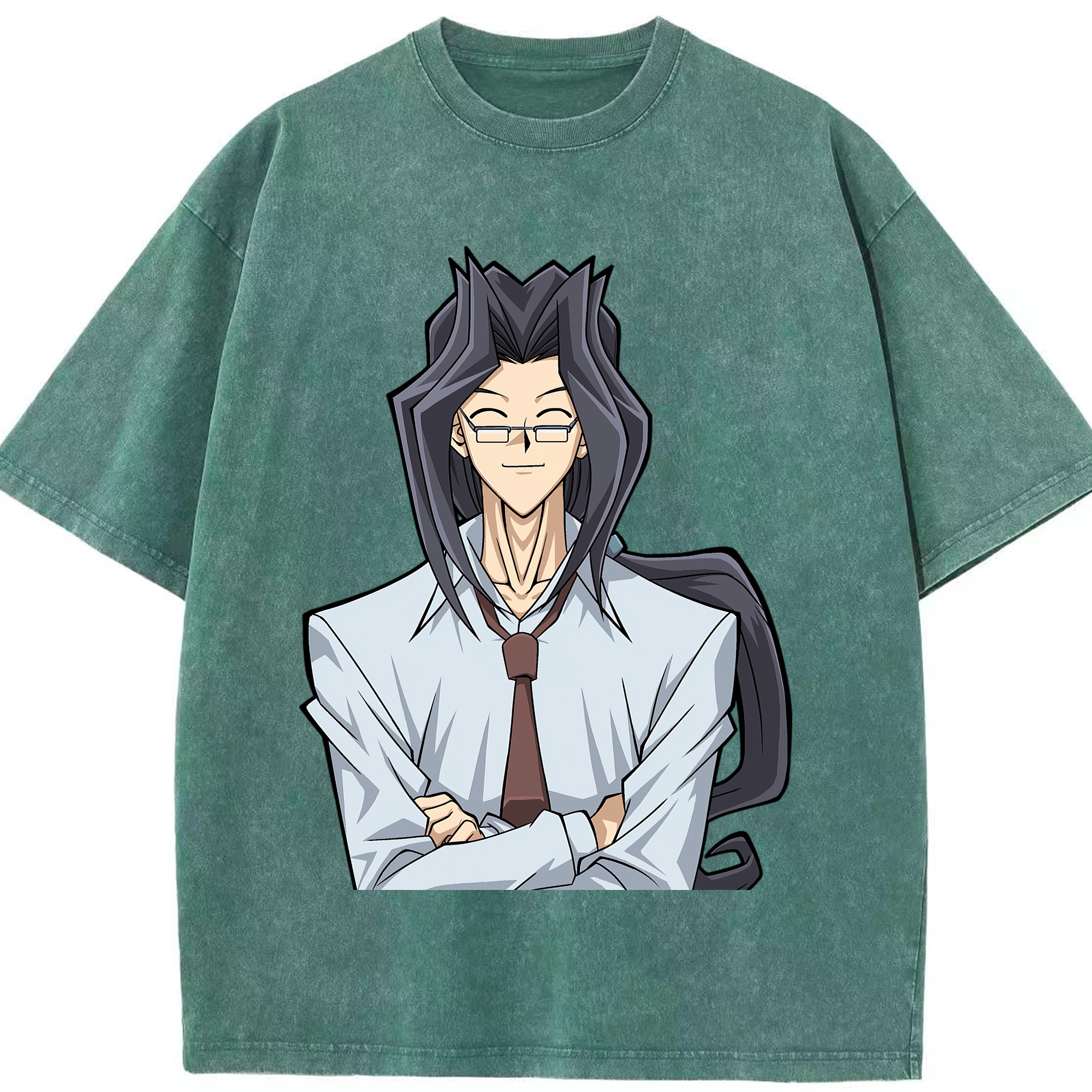 （画像用） 遊☆戯☆王 Yu-Gi-Oh! 綿100% ヴィンテージ風 半袖Tシャツ（フロントプリント）